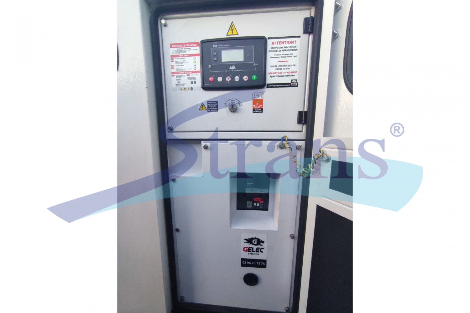 Diesel Generator Gelec Tiger-110Yc White 2017 Year 100/110Kva 80